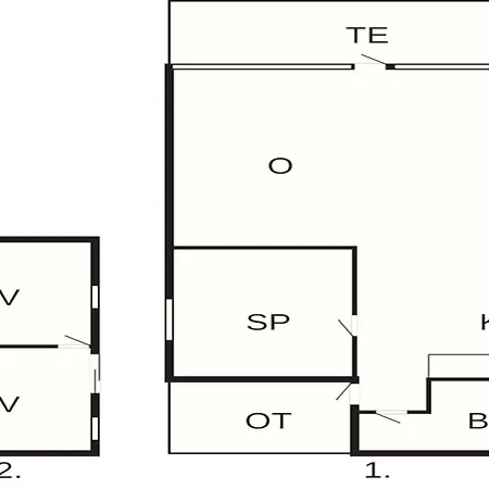 Feriehus 5 Person In